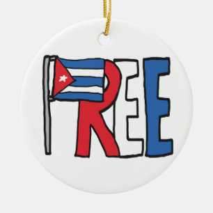 Free Cuba Ceramic Tree Decoration