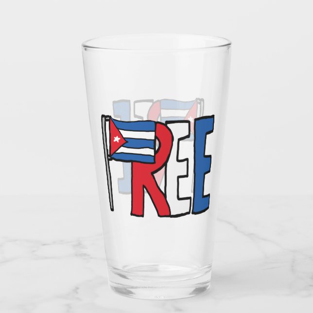Free Cuba Glass (Front)