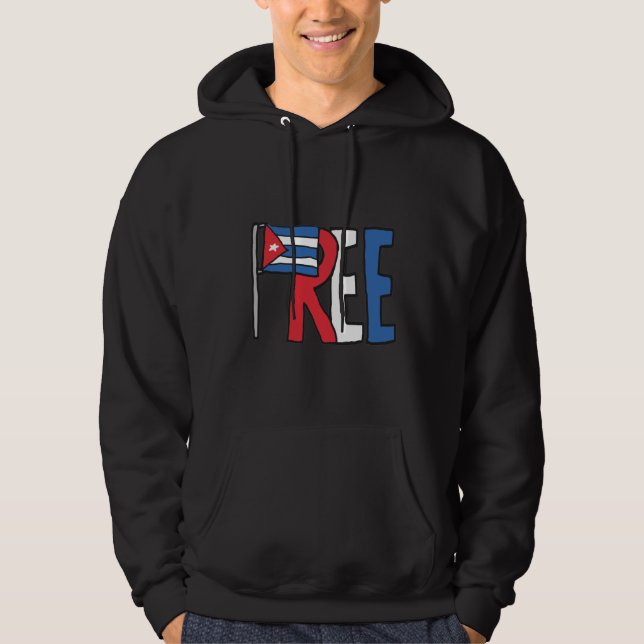 Free Cuba Hoodie (Front)