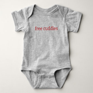 Free Cuddles One-Piece Baby Bodysuit