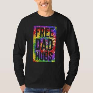 Free Dad Hugs Pride LGBTQ Gay Rights Ally Gay Prid T-Shirt