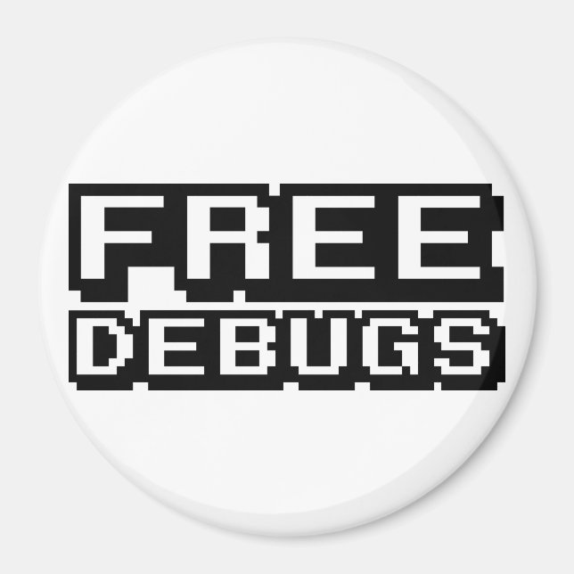 FREE DEBUGS MAGNET (Front)
