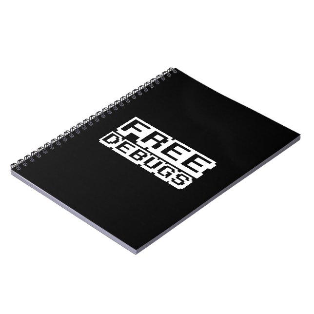 FREE DEBUGS SPIRAL NOTEBOOK (Left Side)