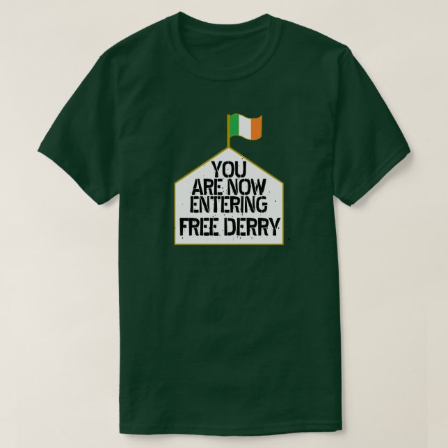 FREE DERRY T-Shirt (Design Front)