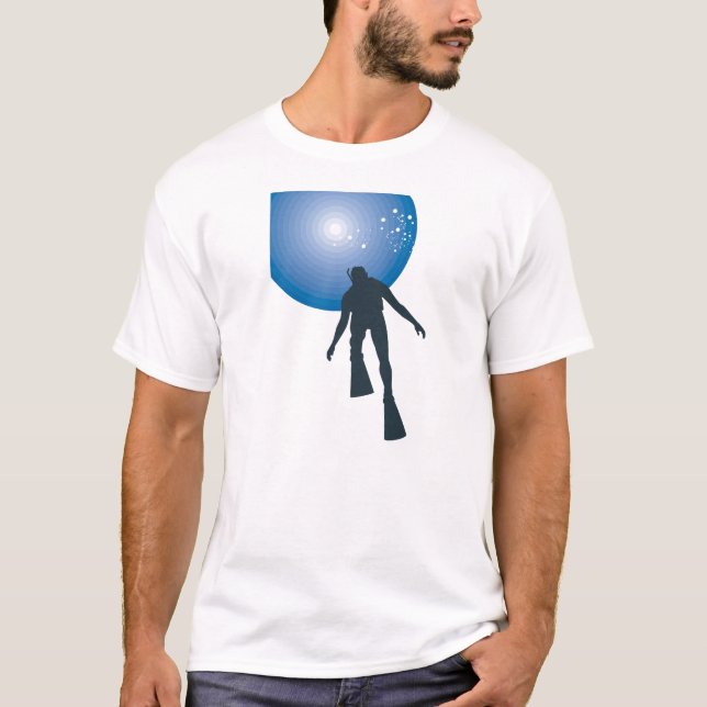 Free Diving T-Shirt (Front)