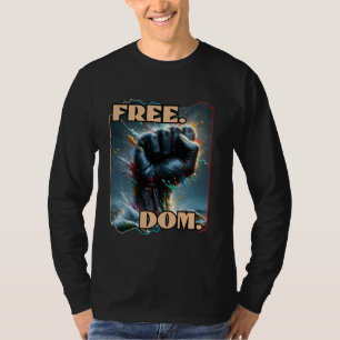 Free.Dom., Anti-Racism, Inclusion, DEI, Culture T-Shirt