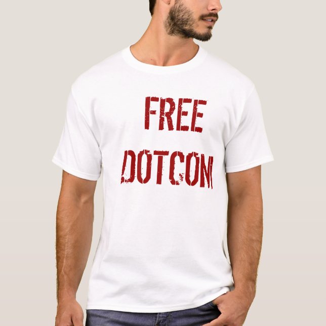 Free Dotcom T-Shirt (Front)