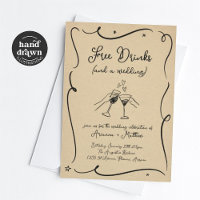 Free Drinks and a Wedding Invitation