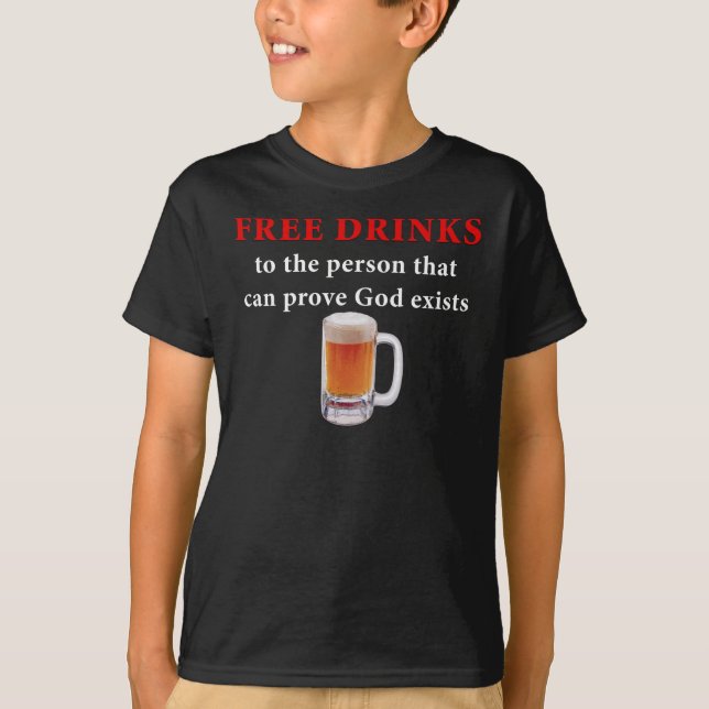 Free Drinks T-Shirt (Front)