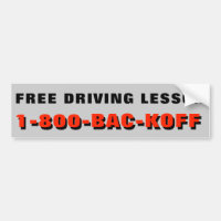 Free Driving Lesson "Back Off"