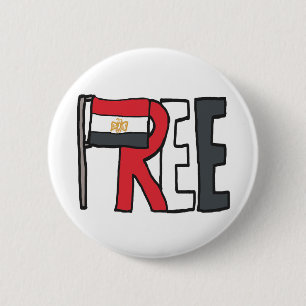 Free Egypt 6 Cm Round Badge