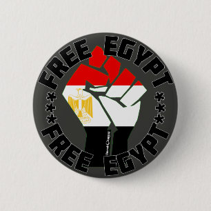 Free Egypt 6 Cm Round Badge