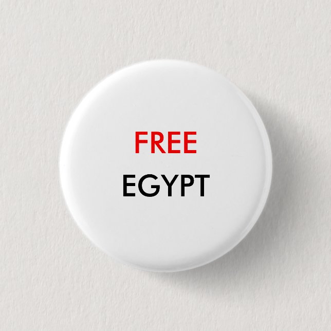 FREE EGYPT Button (Front)