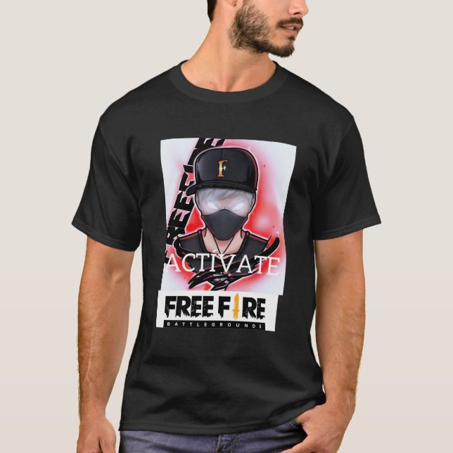 Free Fire Games T-Shirt (Front)