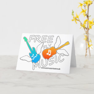 Free Fly Music   Card