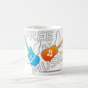 Free Fly Music Coffee Mug