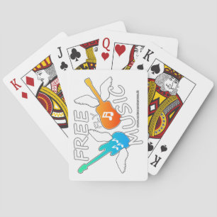 Free Fly Music Playing Cards