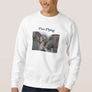 "Free Flying" Red Tail Hawk Photo Sweatsirt Sweatshirt