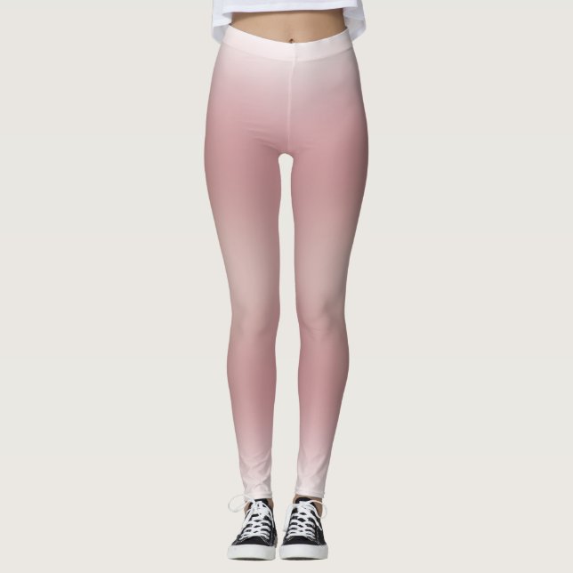 free form gradient on extra large legging (Front)