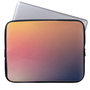 free form gradient on laptop sleeve