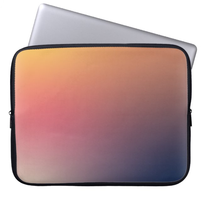free form gradient on laptop sleeve (Front)