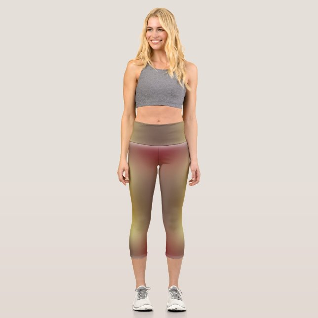 free form gradient on  medium  legging (Front)