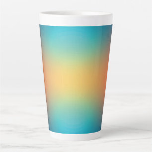 free form gradient on mug