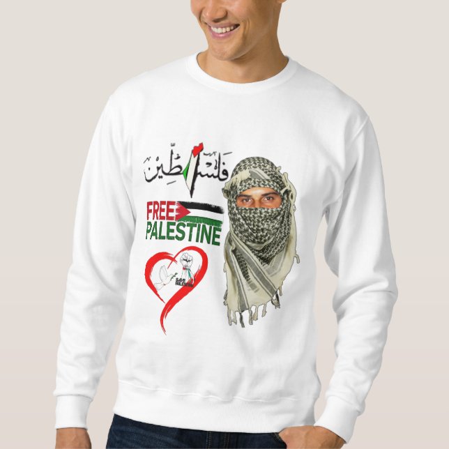Free Free Palestine Sweatshirt (Front)