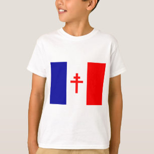 Free French Forces Flag T-Shirt