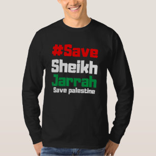 Free Gaza Palestine Flag Arabic T-Shirt