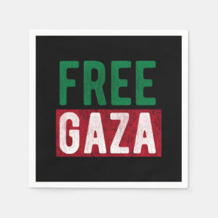 Free Gaza Palestine Napkin