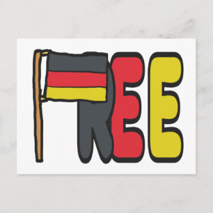 Free Germany Dexit Postcard