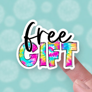 Free Gift Bright Tie Dye Small Business Mailing