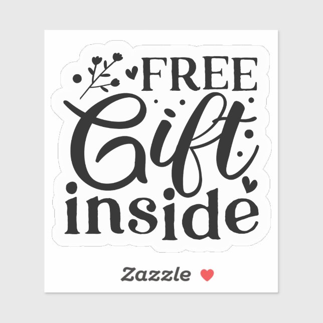 Free Gift Inside (Sheet)