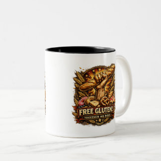 Free Gluten! Funny Bread Lover Coffee Mug