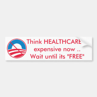 Free HEALTHCARE Bumper Sticker