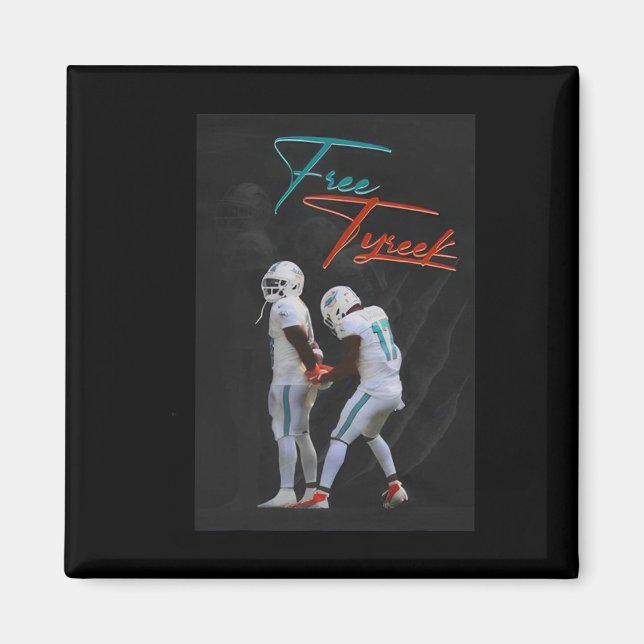 Free Hill Tyreek  Magnet (Front)