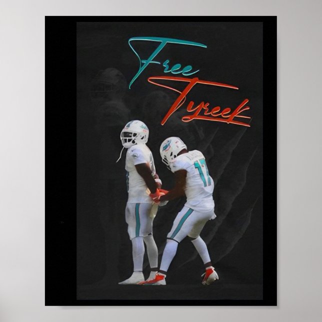 Free Hill Tyreek  Poster (Front)