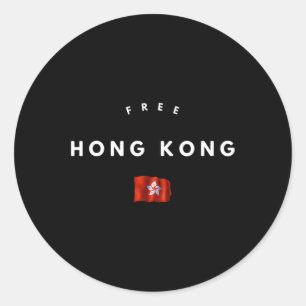 Free Hong Kong Democracy Now #freehongkong #saveho Classic Round Sticker