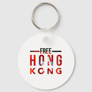 Free Hong Kong Democracy Now #freehongkong #saveho Key Ring