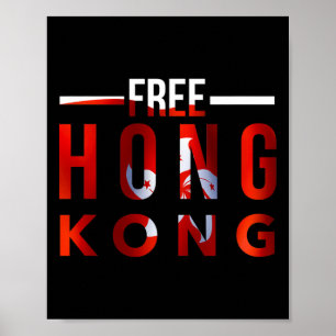 Free Hong Kong #freehongkong #savehongkong Democra Poster