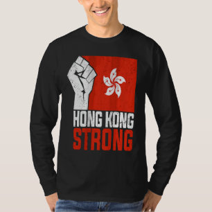 Free Hong Kong Strong Democracy Now Independence P T-Shirt