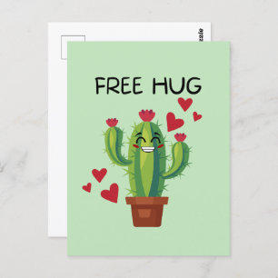 Free Hug Postcard