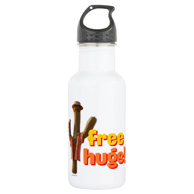 Free Hugs! 532 Ml Water Bottle (Front)