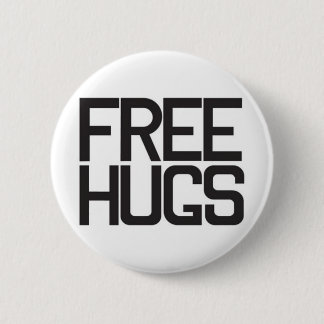 Free Hugs 6 Cm Round Badge
