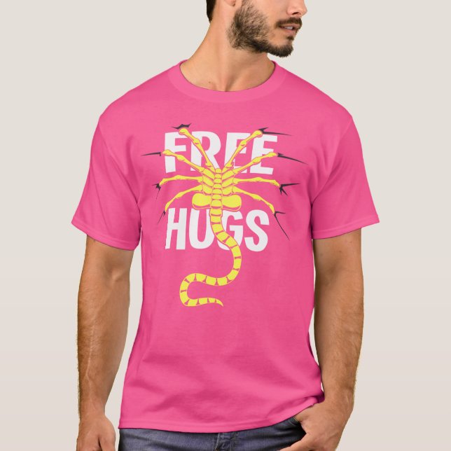 Free Hugs - Alien T-Shirt (Front)