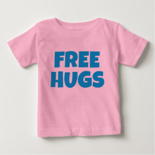 Free Hugs Baby American Apparel Raglan T-Shirt