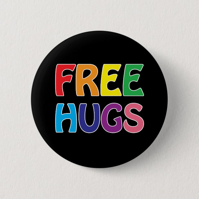 Free Hugs Button (Front)