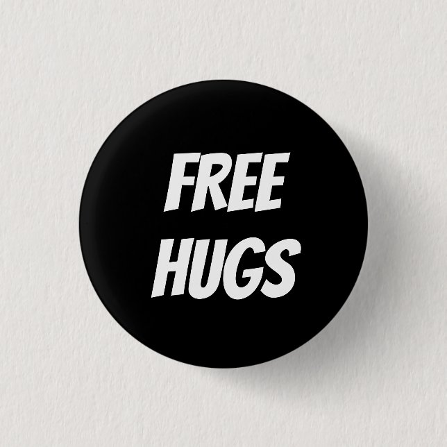 FREE HUGS button (Front)