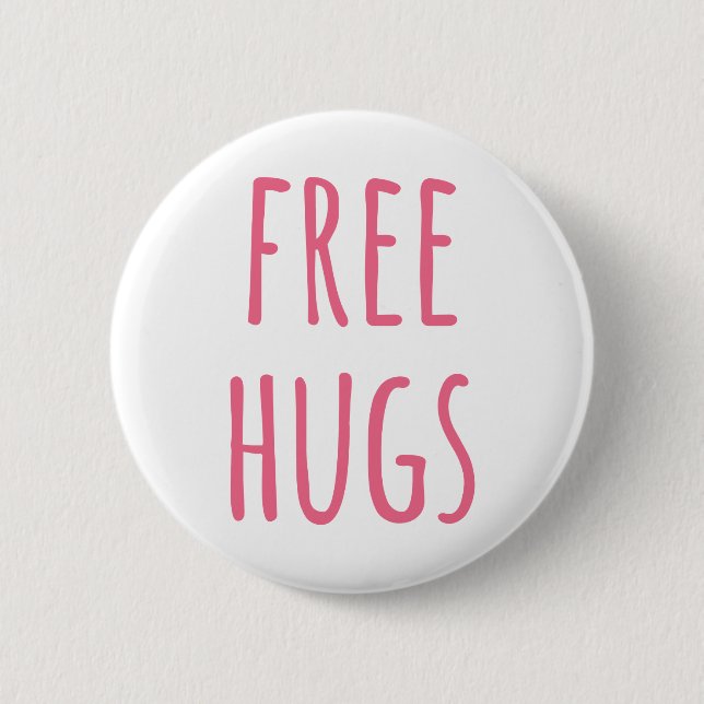 free hugs button (Front)
